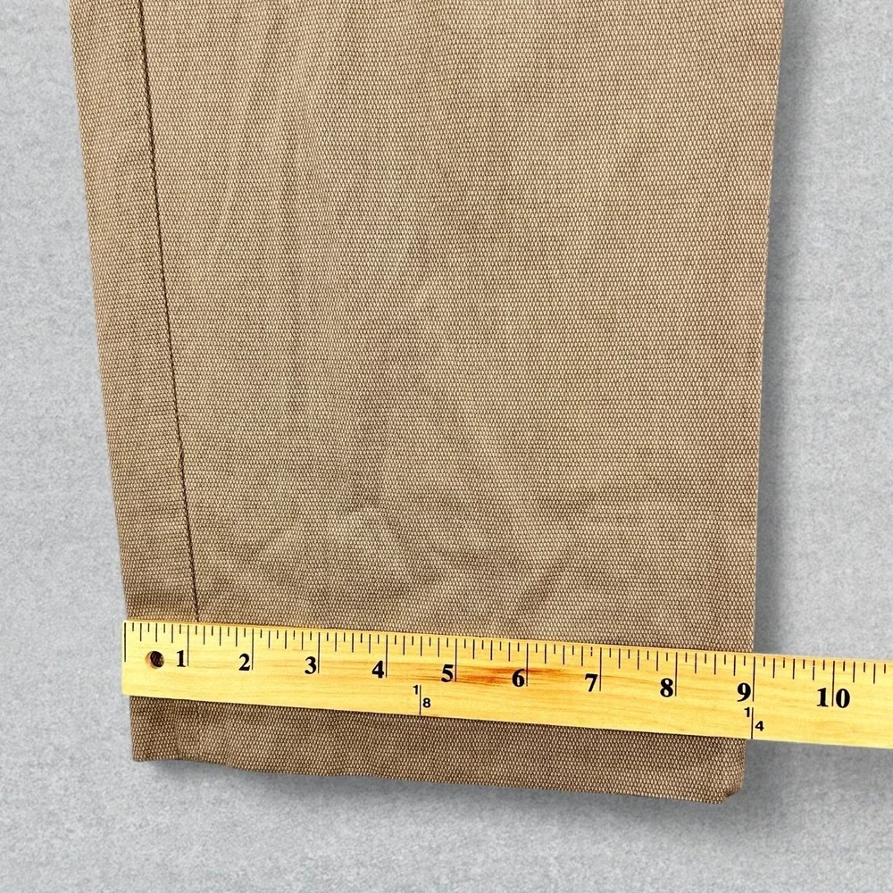 Banana Republic Aiden Fit Chino Pants Mens 38x32 Beige Slim Textured Cotton NEW